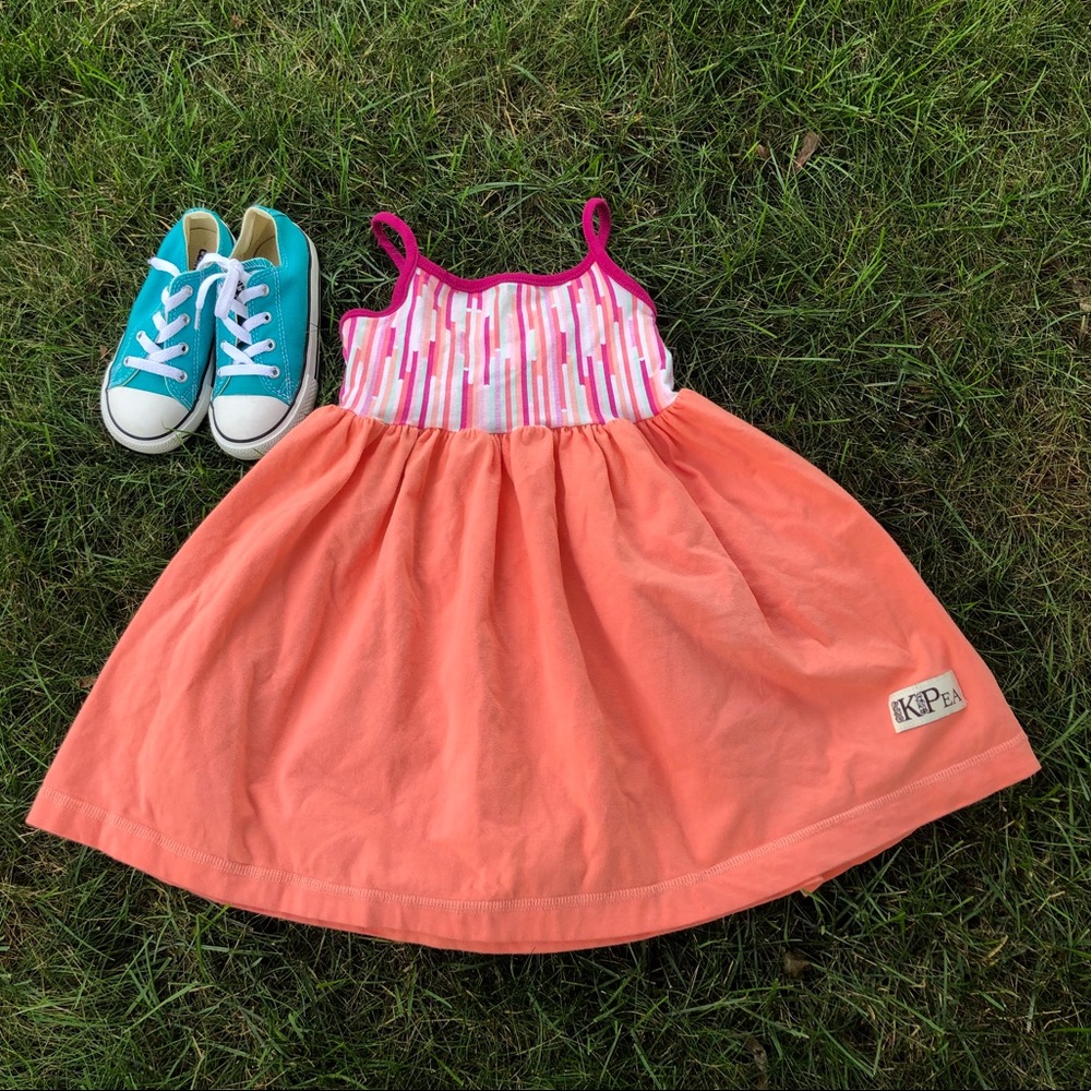 Super Cute Kpea Tank dress, Size 4T